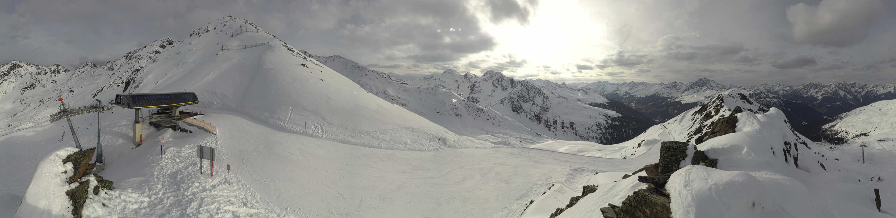 Archiv Foto Webcam See in Tirol - Panorama Furglerblick-Bergstation