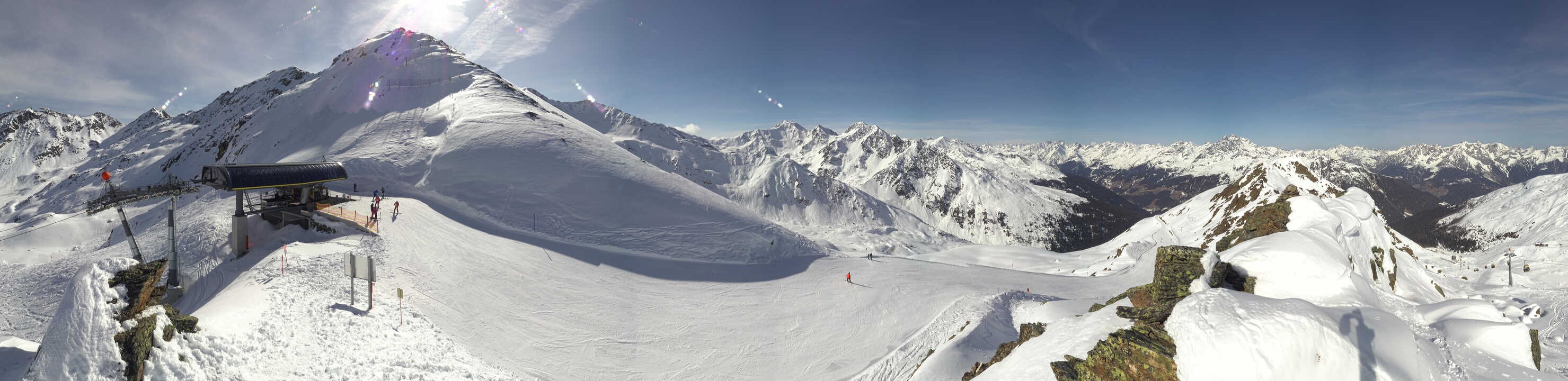 Archiv Foto Webcam See in Tirol - Panorama Furglerblick-Bergstation