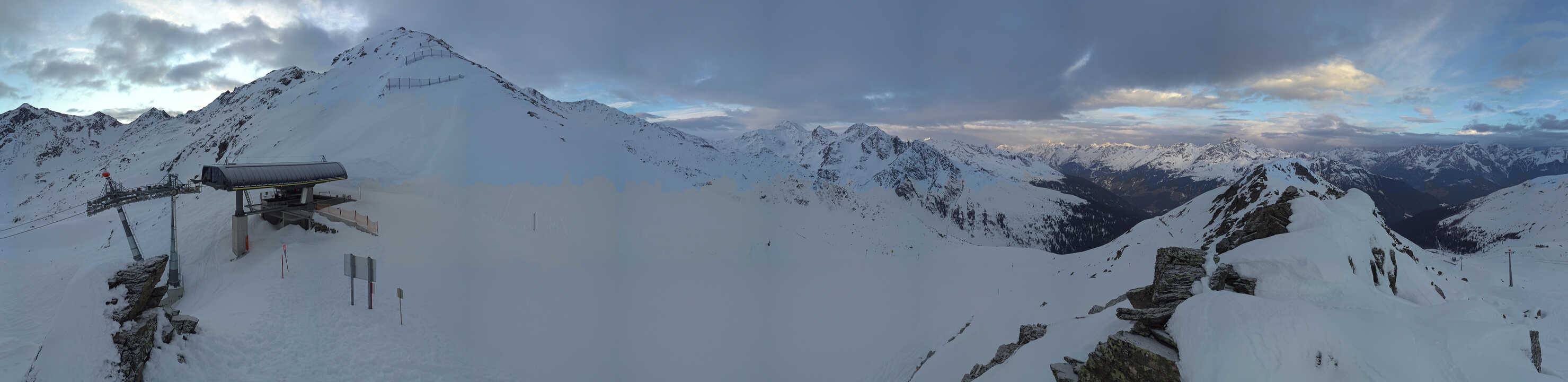 Archiv Foto Webcam See in Tirol - Panorama Furglerblick-Bergstation