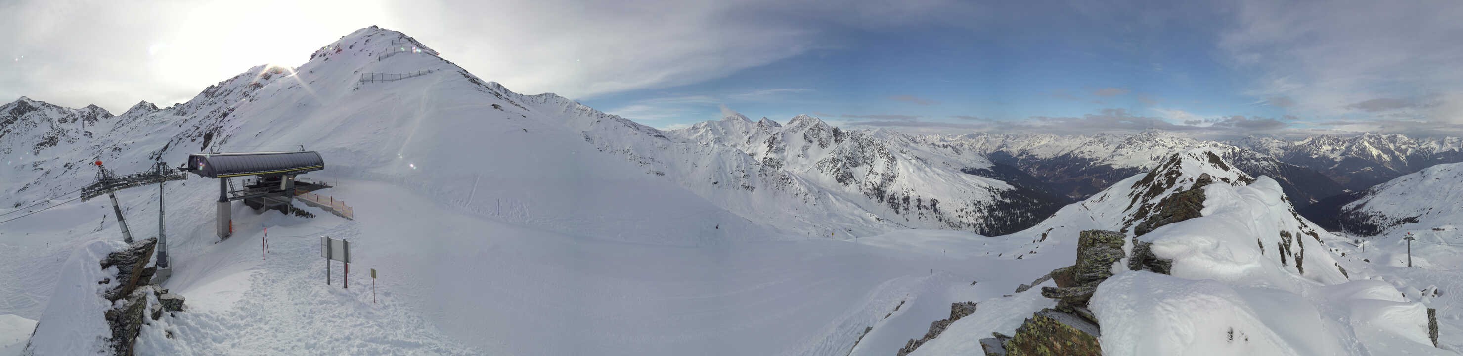 Archiv Foto Webcam See in Tirol - Panorama Furglerblick-Bergstation