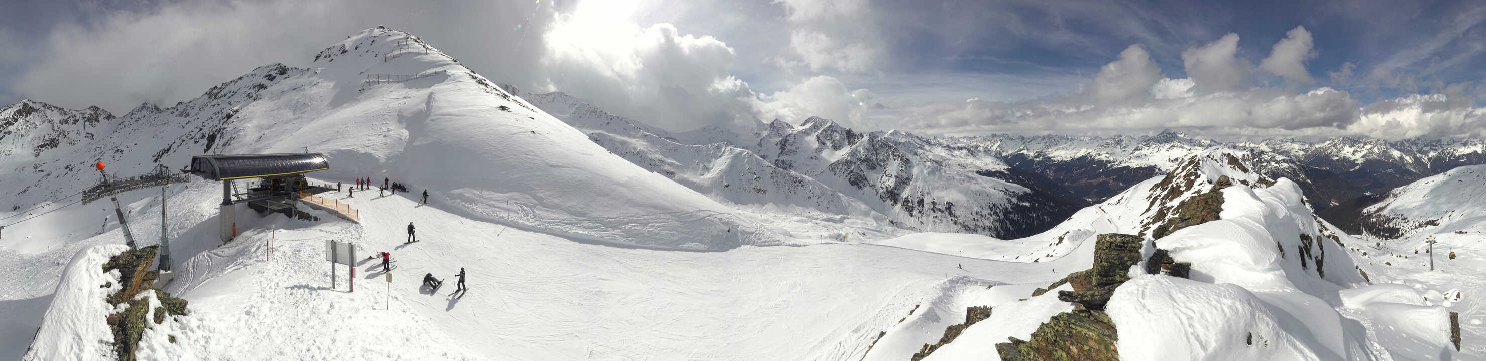 Archiv Foto Webcam See in Tirol - Panorama Furglerblick-Bergstation