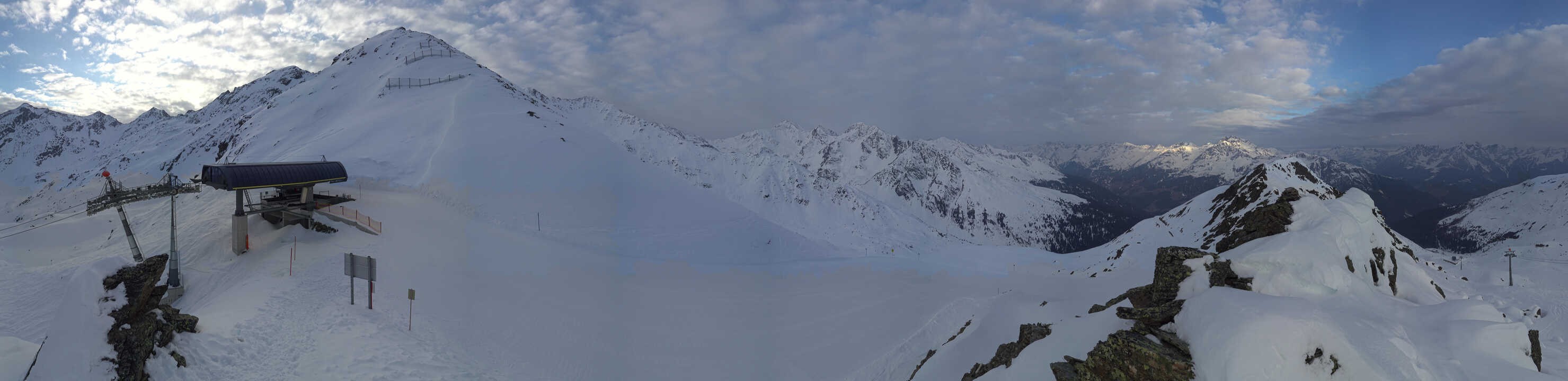 Archiv Foto Webcam See in Tirol - Panorama Furglerblick-Bergstation