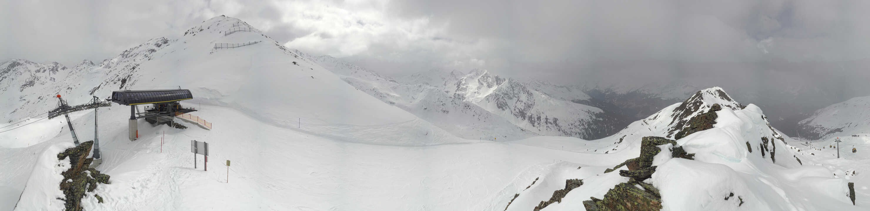 Archiv Foto Webcam See in Tirol - Panorama Furglerblick-Bergstation