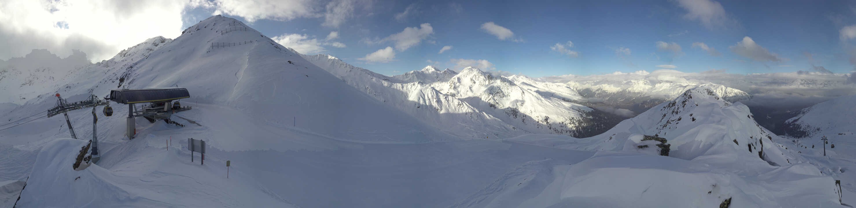 Archiv Foto Webcam See in Tirol - Panorama Furglerblick-Bergstation