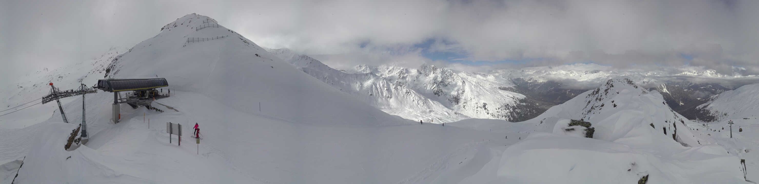 Archiv Foto Webcam See in Tirol - Panorama Furglerblick-Bergstation