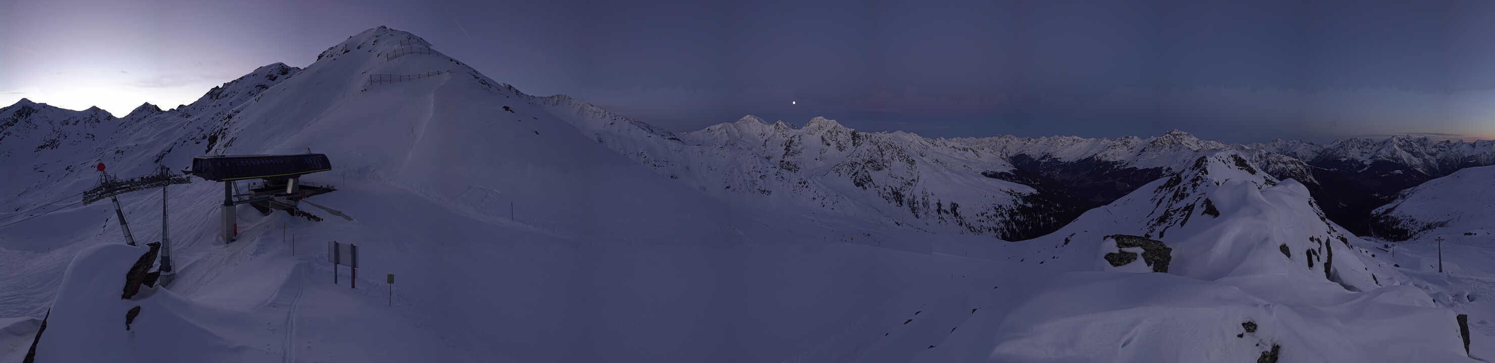 Archiv Foto Webcam See in Tirol - Panorama Furglerblick-Bergstation