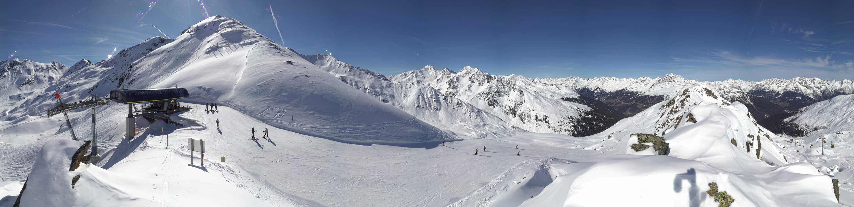 Archiv Foto Webcam See in Tirol - Panorama Furglerblick-Bergstation