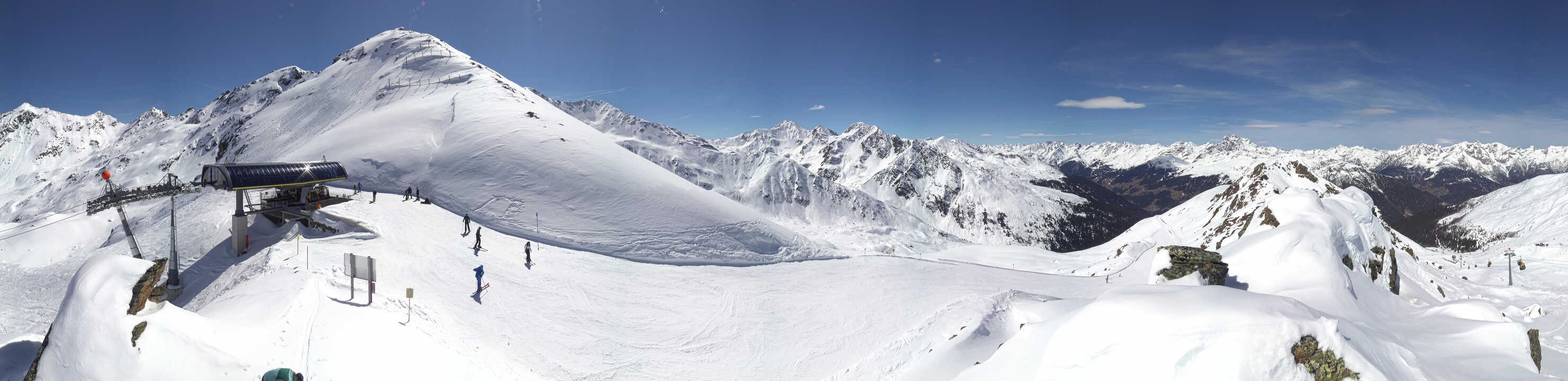 Archiv Foto Webcam See in Tirol - Panorama Furglerblick-Bergstation