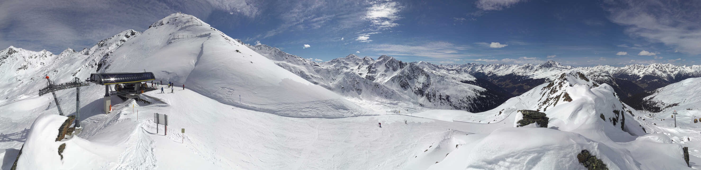 Archiv Foto Webcam See in Tirol - Panorama Furglerblick-Bergstation