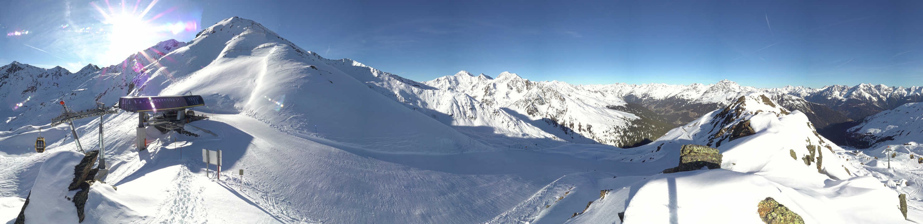 Archiv Foto Webcam See in Tirol - Panorama Furglerblick-Bergstation