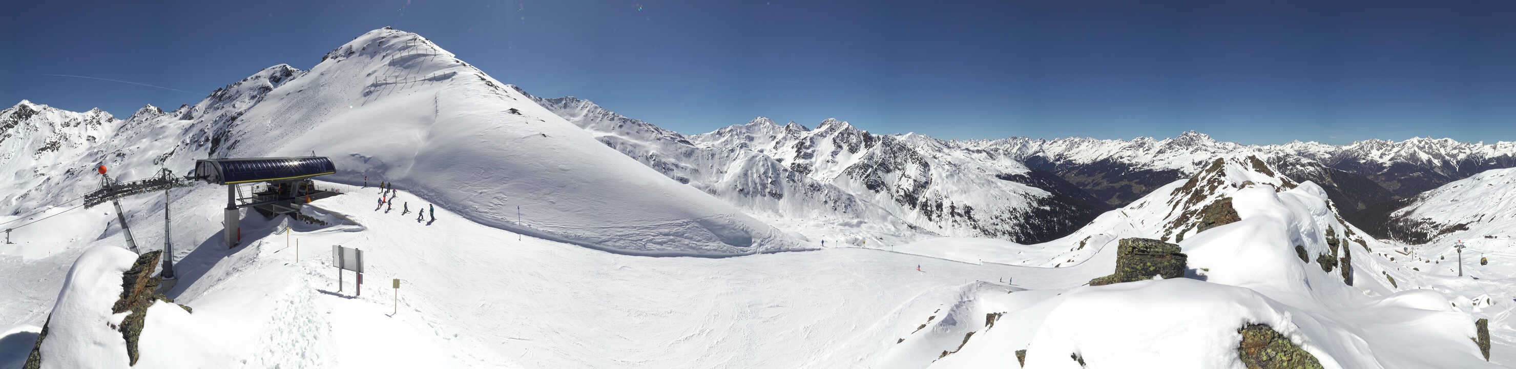 Archiv Foto Webcam See in Tirol - Panorama Furglerblick-Bergstation