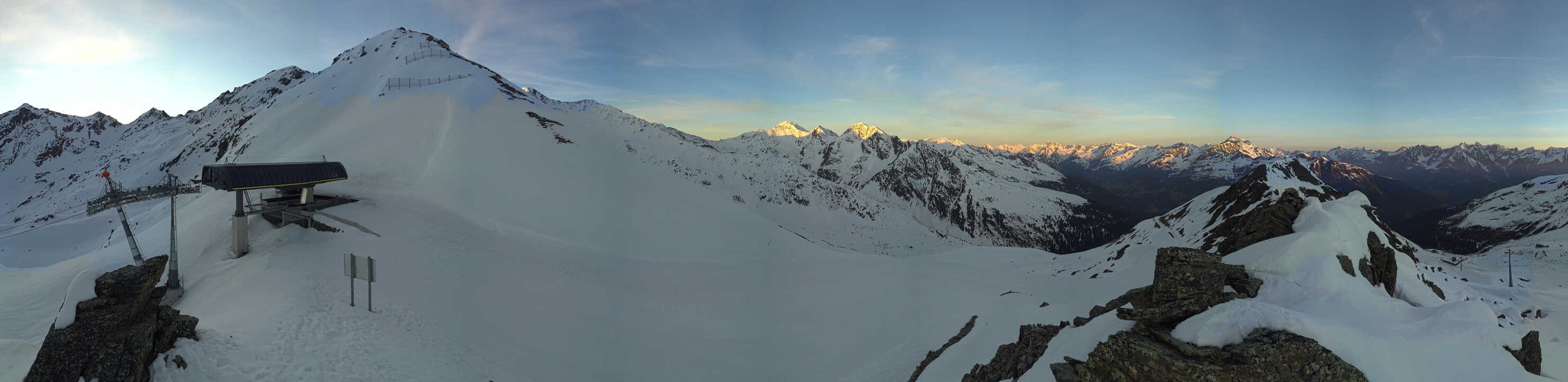 Archiv Foto Webcam See in Tirol - Panorama Furglerblick-Bergstation