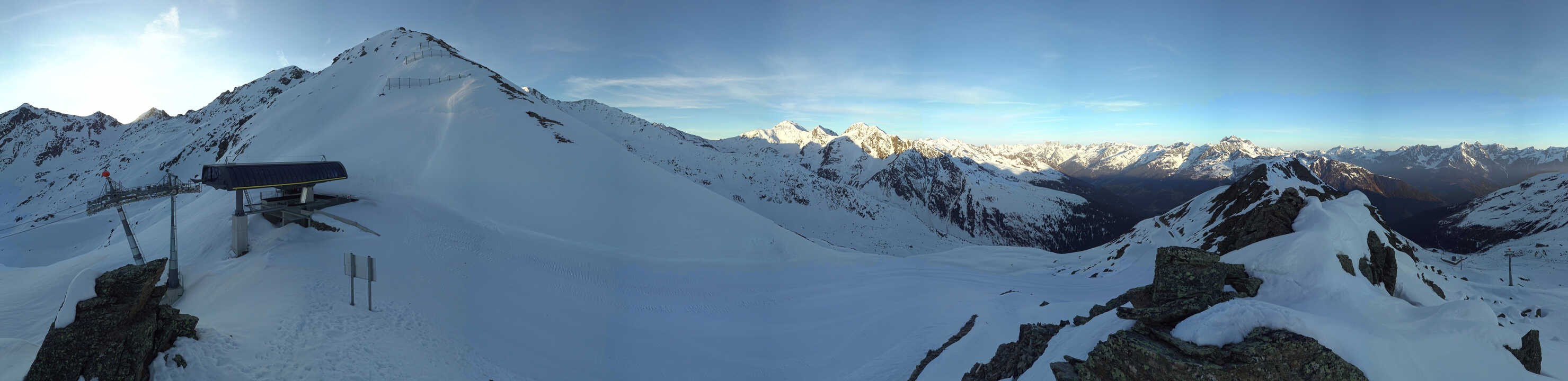 Archiv Foto Webcam See in Tirol - Panorama Furglerblick-Bergstation