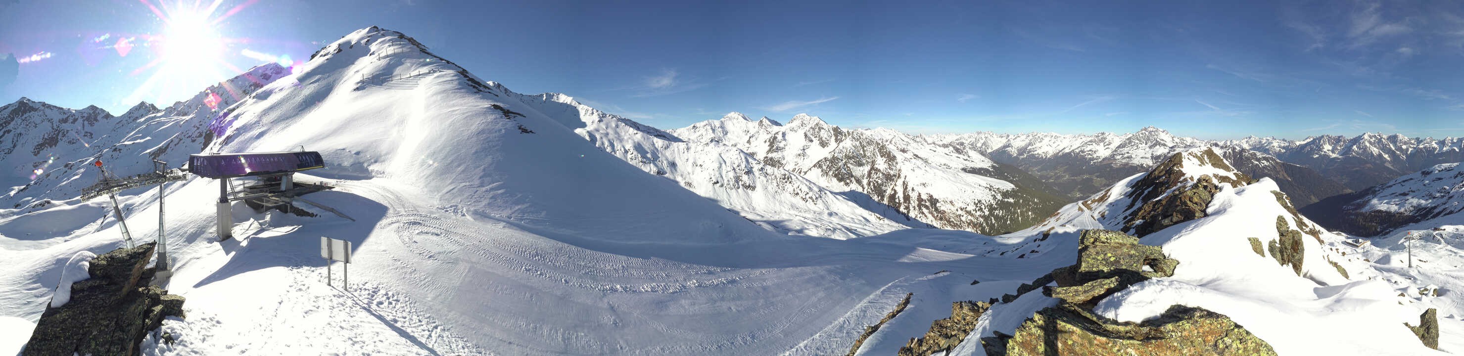 Archiv Foto Webcam See in Tirol - Panorama Furglerblick-Bergstation