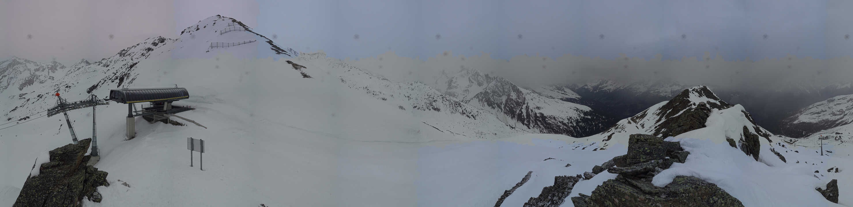 Archiv Foto Webcam See in Tirol - Panorama Furglerblick-Bergstation