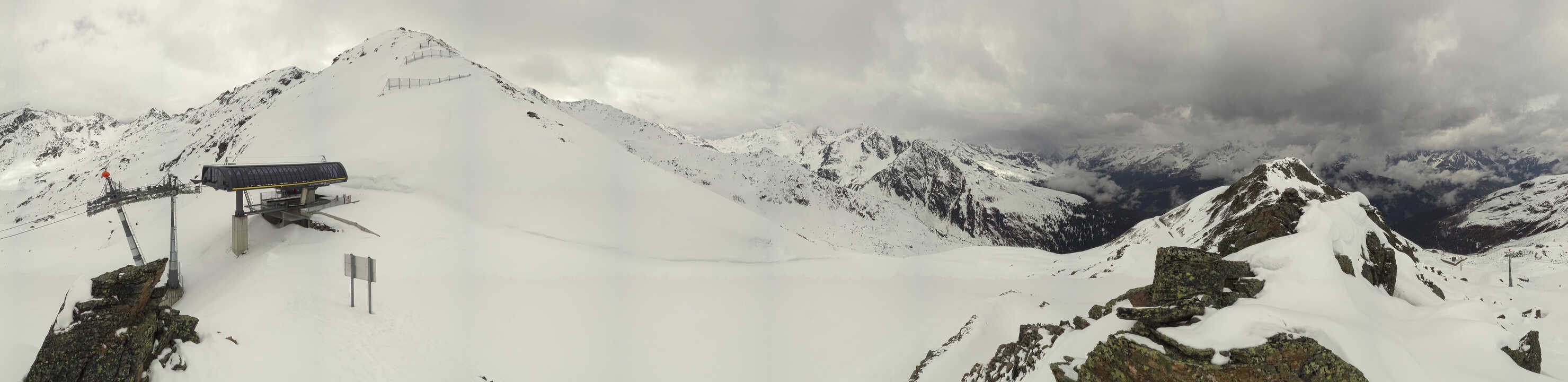 Archiv Foto Webcam See in Tirol - Panorama Furglerblick-Bergstation