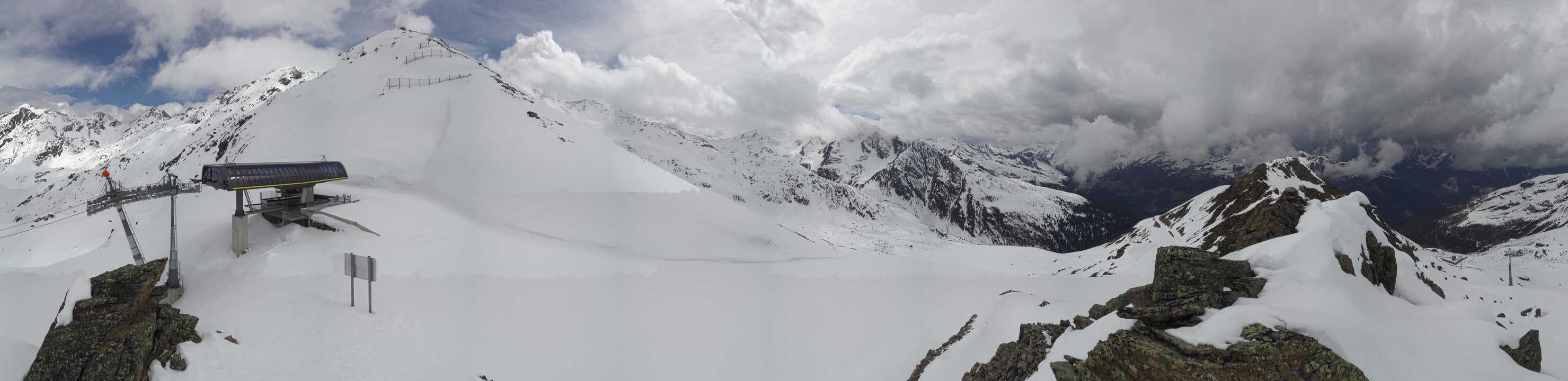 Archiv Foto Webcam See in Tirol - Panorama Furglerblick-Bergstation