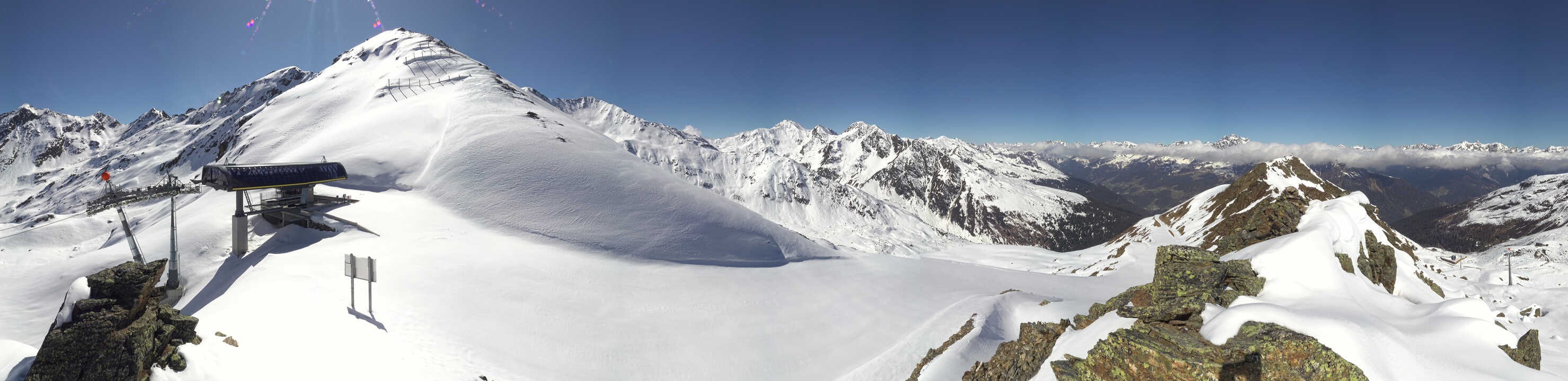 Archiv Foto Webcam See in Tirol - Panorama Furglerblick-Bergstation