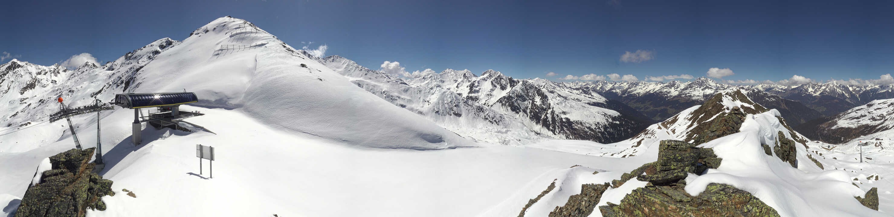 Archiv Foto Webcam See in Tirol - Panorama Furglerblick-Bergstation