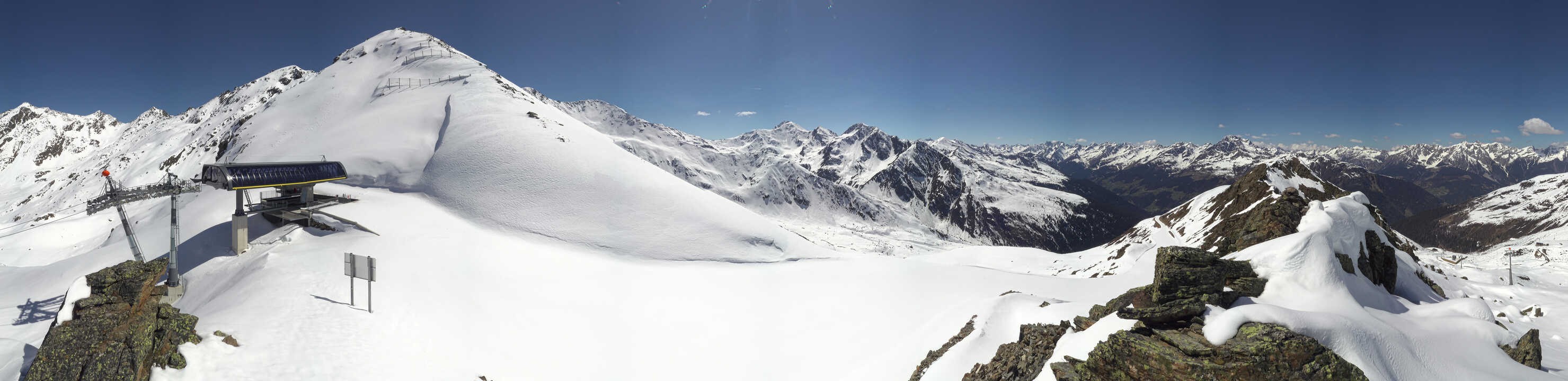 Archiv Foto Webcam See in Tirol - Panorama Furglerblick-Bergstation