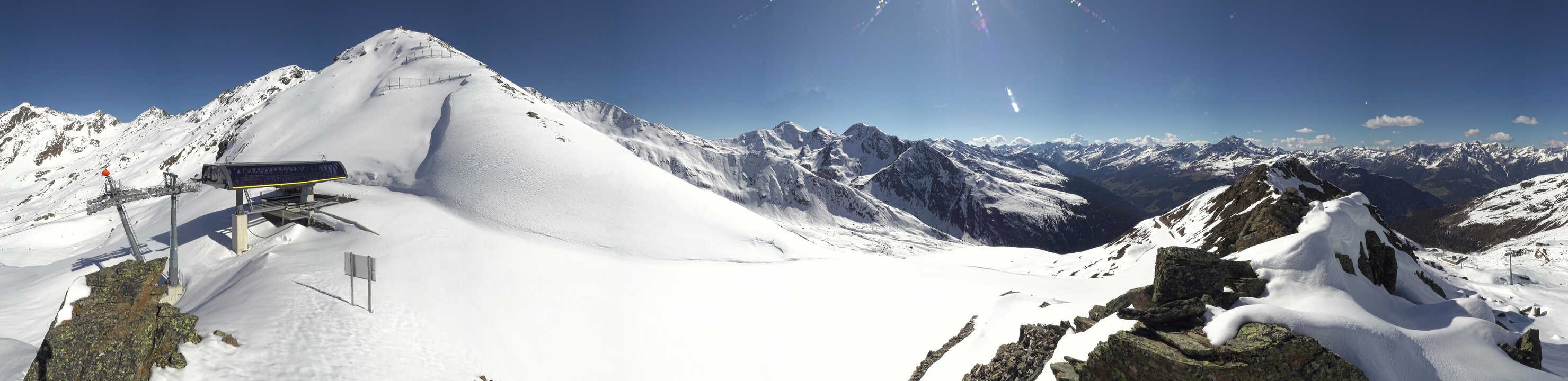 Archiv Foto Webcam See in Tirol - Panorama Furglerblick-Bergstation