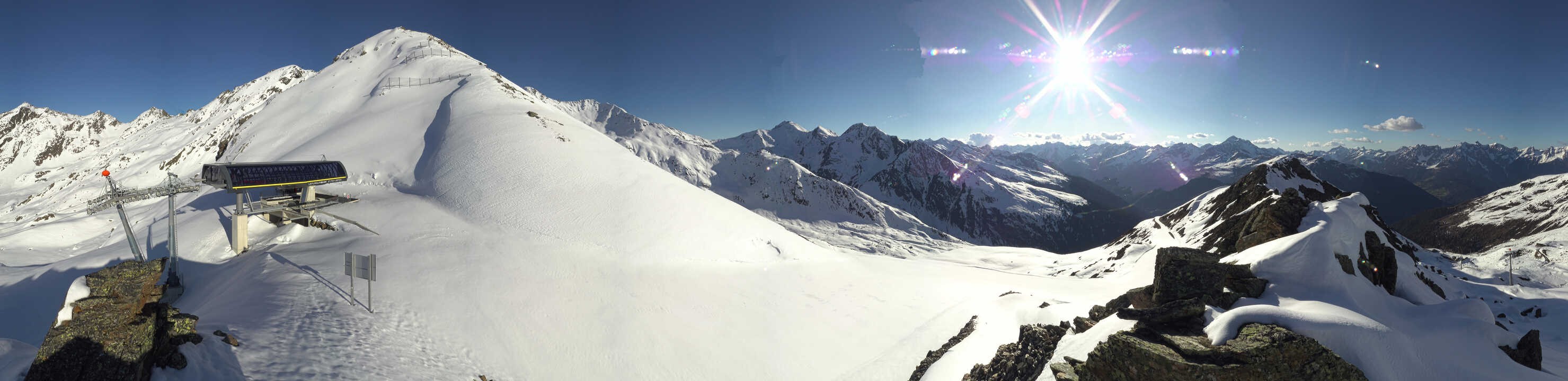 Archiv Foto Webcam See in Tirol - Panorama Furglerblick-Bergstation