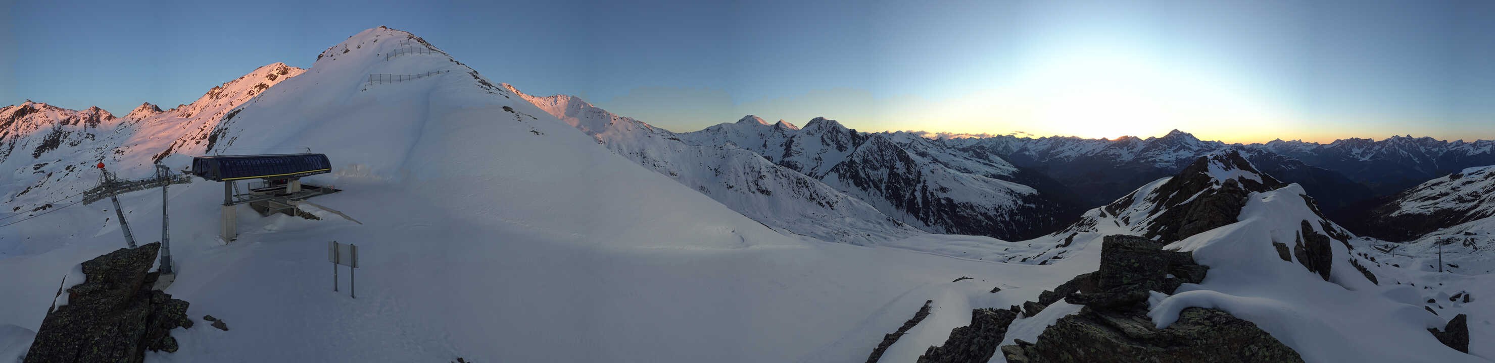 Archiv Foto Webcam See in Tirol - Panorama Furglerblick-Bergstation