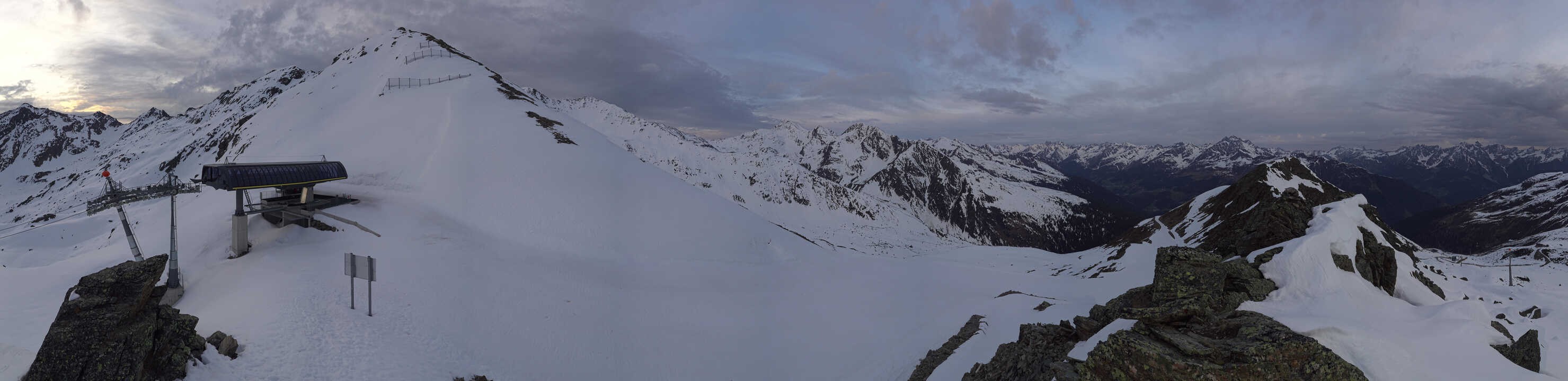 Archiv Foto Webcam See in Tirol - Panorama Furglerblick-Bergstation