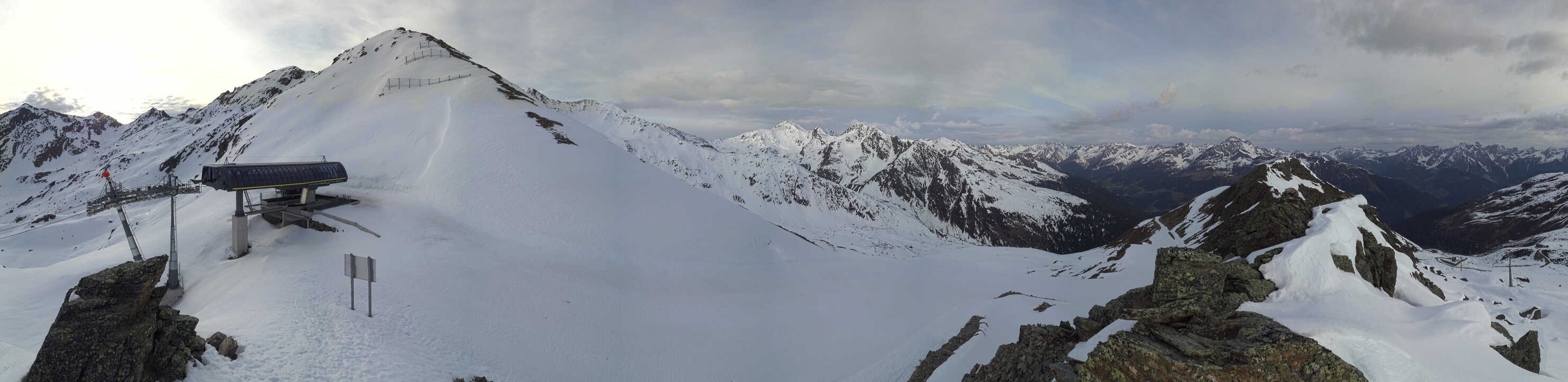 Archiv Foto Webcam See in Tirol - Panorama Furglerblick-Bergstation