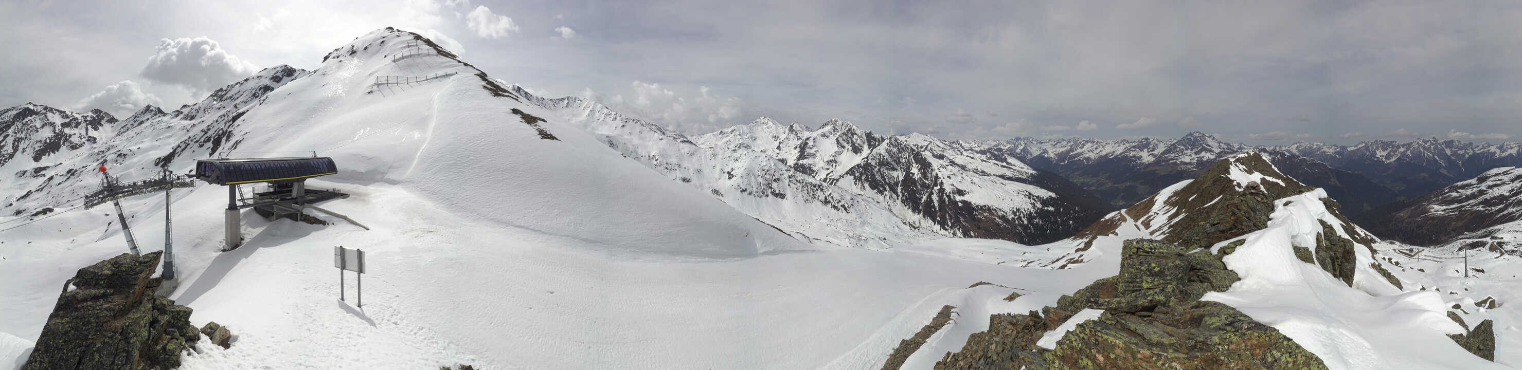 Archiv Foto Webcam See in Tirol - Panorama Furglerblick-Bergstation