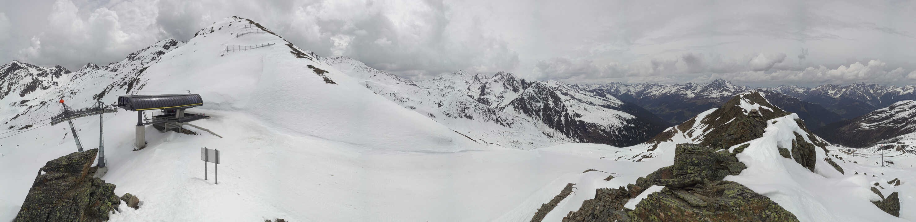 Archiv Foto Webcam See in Tirol - Panorama Furglerblick-Bergstation