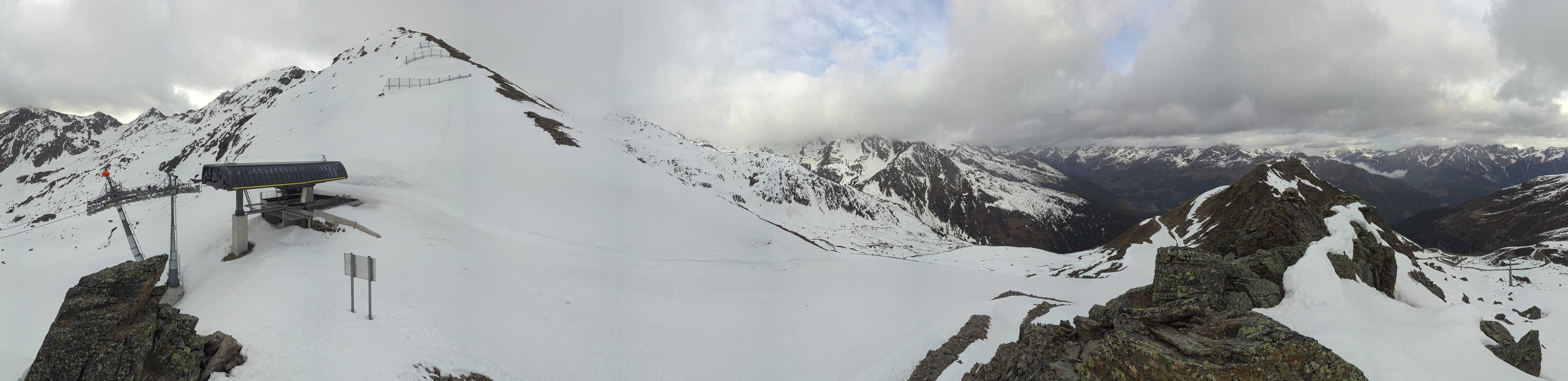 Archiv Foto Webcam See in Tirol - Panorama Furglerblick-Bergstation