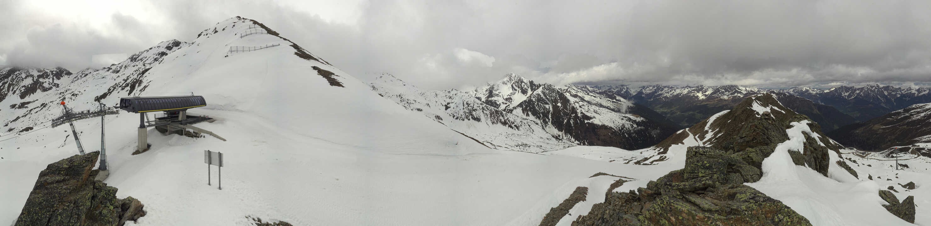 Archiv Foto Webcam See in Tirol - Panorama Furglerblick-Bergstation