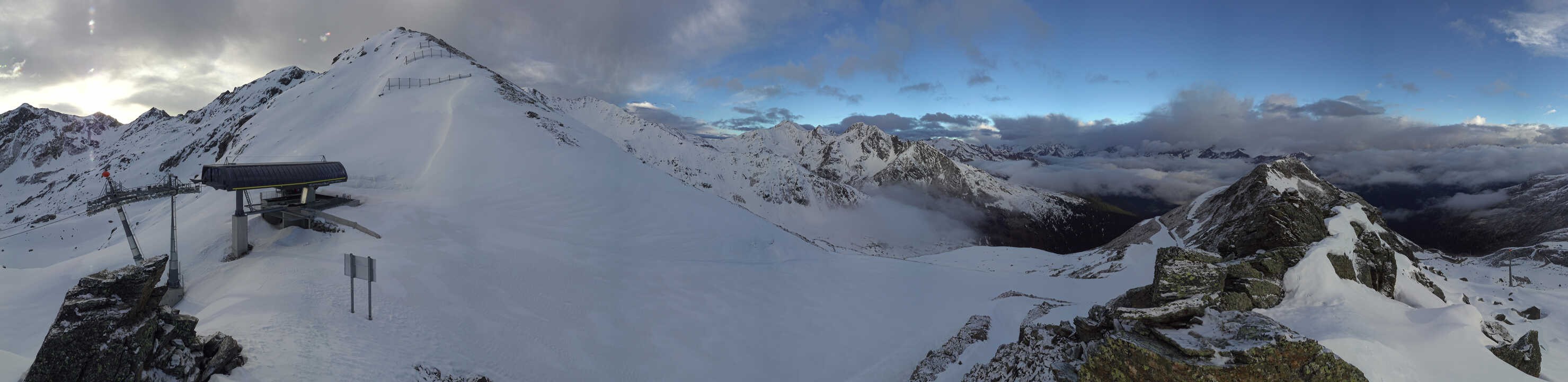 Archiv Foto Webcam See in Tirol - Panorama Furglerblick-Bergstation