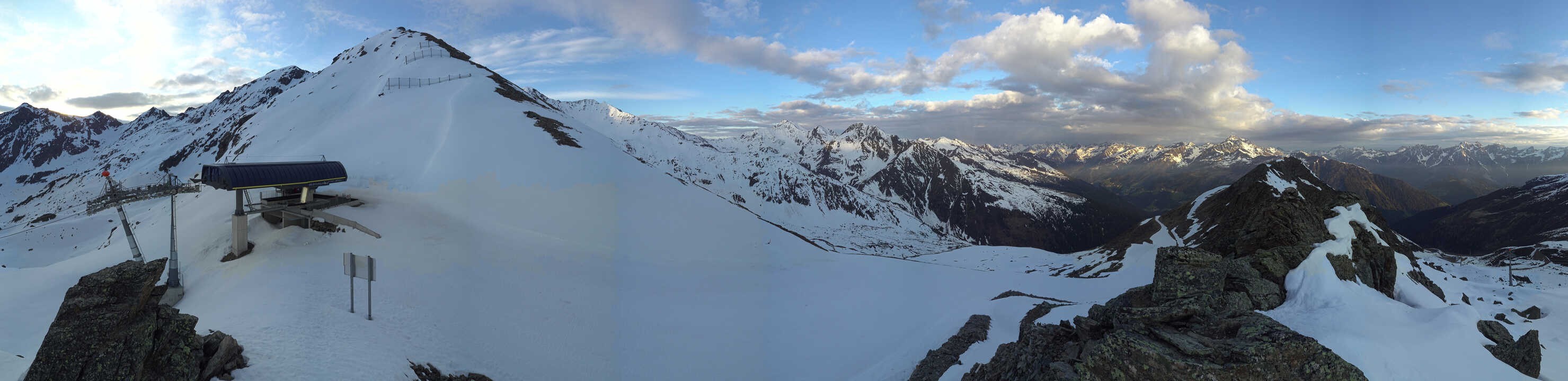 Archiv Foto Webcam See in Tirol - Panorama Furglerblick-Bergstation