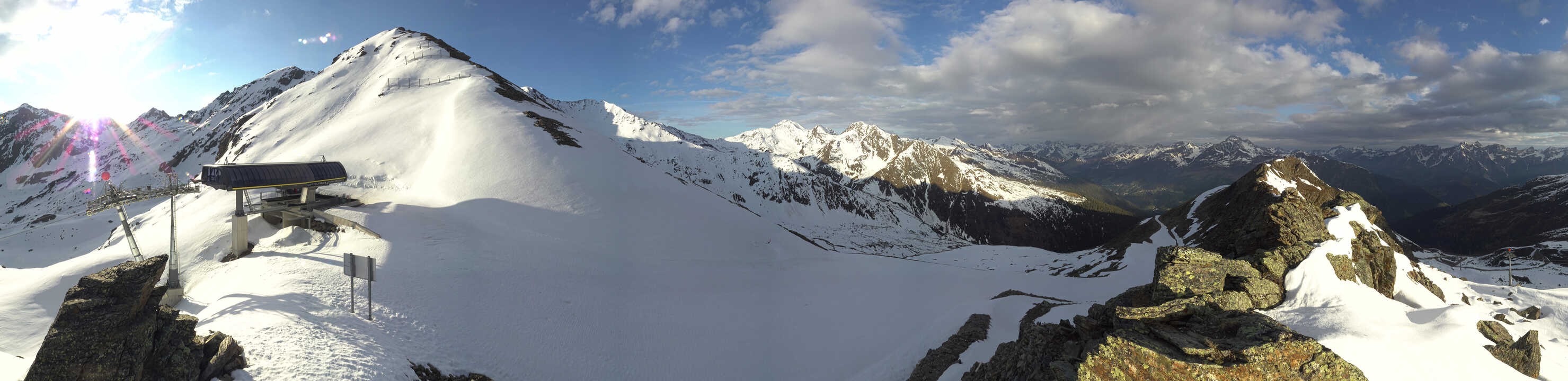 Archiv Foto Webcam See in Tirol - Panorama Furglerblick-Bergstation