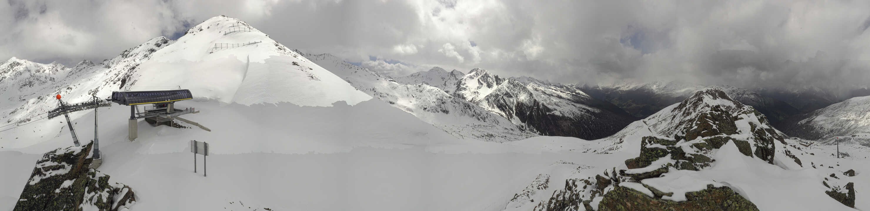 Archiv Foto Webcam See in Tirol - Panorama Furglerblick-Bergstation