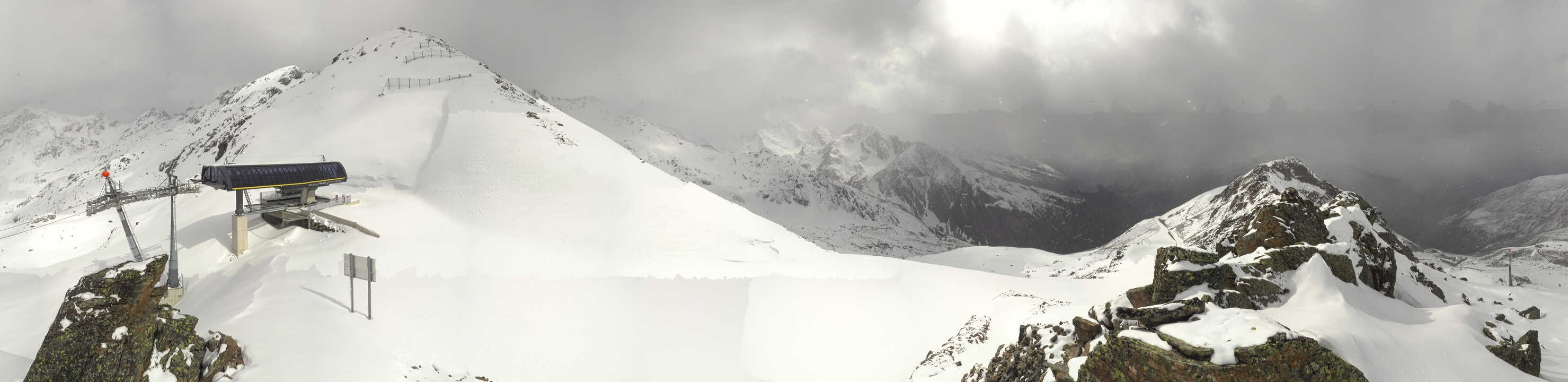 Archiv Foto Webcam See in Tirol - Panorama Furglerblick-Bergstation