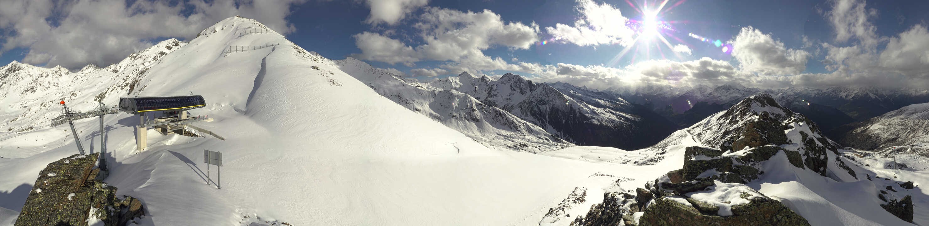 Archiv Foto Webcam See in Tirol - Panorama Furglerblick-Bergstation
