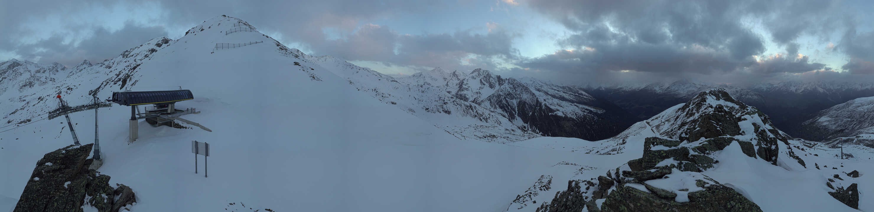 Archiv Foto Webcam See in Tirol - Panorama Furglerblick-Bergstation