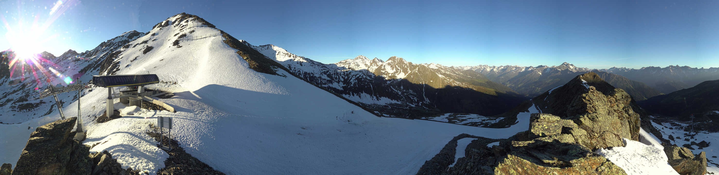 Archiv Foto Webcam See in Tirol - Panorama Furglerblick-Bergstation