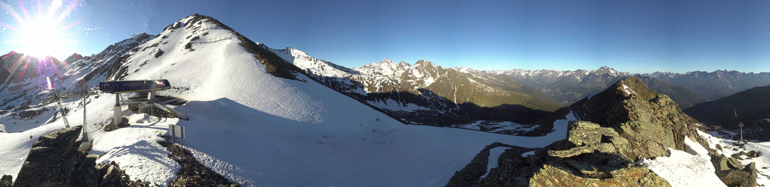 Archiv Foto Webcam See in Tirol - Panorama Furglerblick-Bergstation