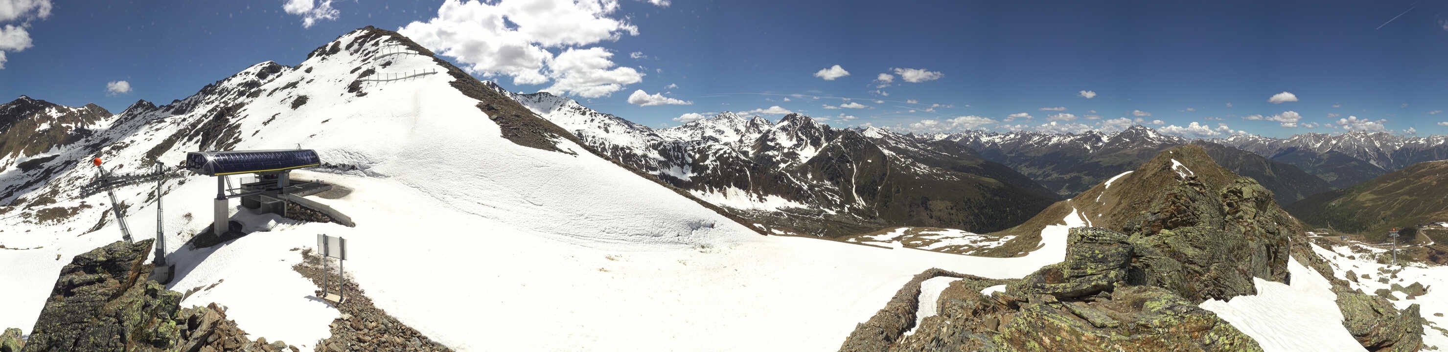 Archiv Foto Webcam See in Tirol - Panorama Furglerblick-Bergstation