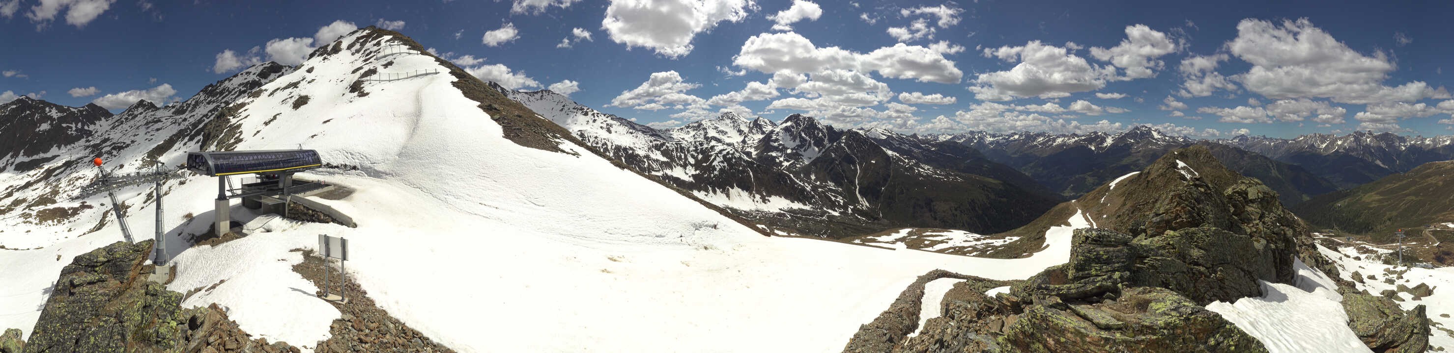 Archiv Foto Webcam See in Tirol - Panorama Furglerblick-Bergstation