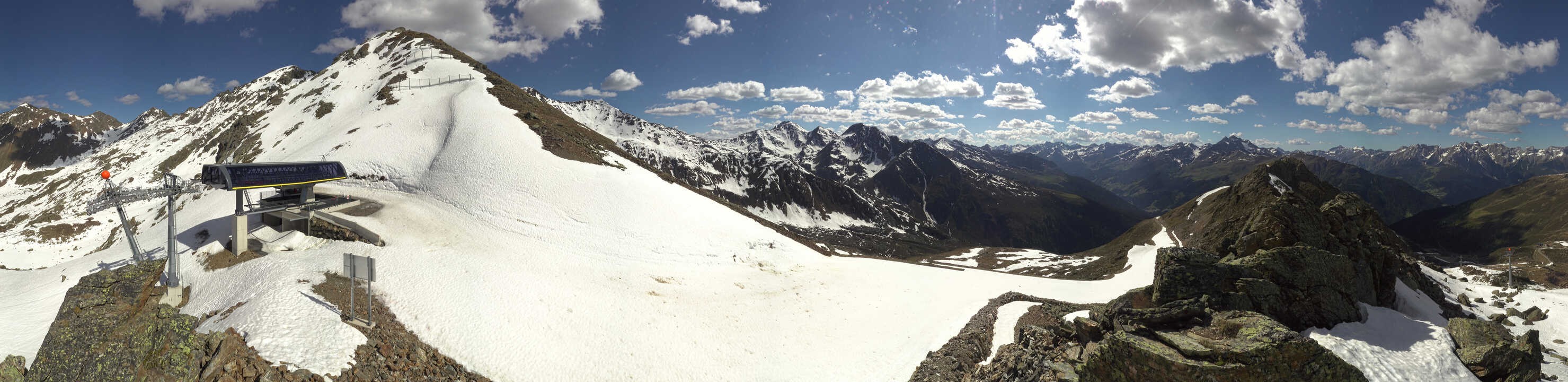 Archiv Foto Webcam See in Tirol - Panorama Furglerblick-Bergstation