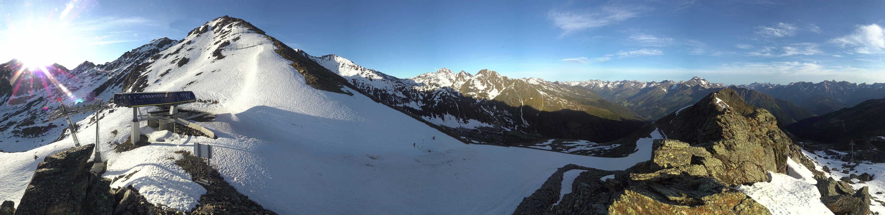 Archiv Foto Webcam See in Tirol - Panorama Furglerblick-Bergstation