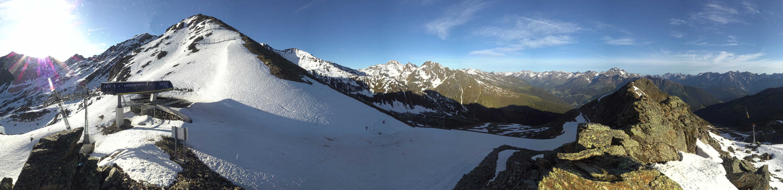 Archiv Foto Webcam See in Tirol - Panorama Furglerblick-Bergstation