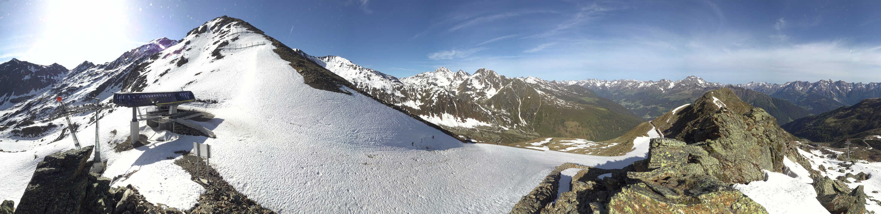 Archiv Foto Webcam See in Tirol - Panorama Furglerblick-Bergstation