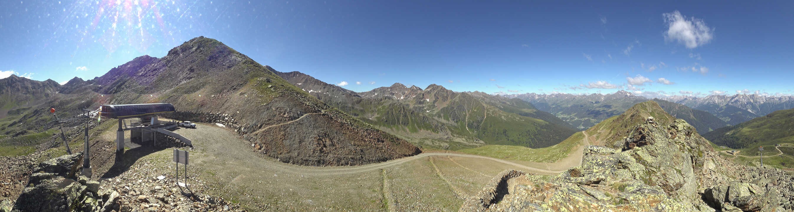 Archiv Foto Webcam See in Tirol - Panorama Furglerblick-Bergstation