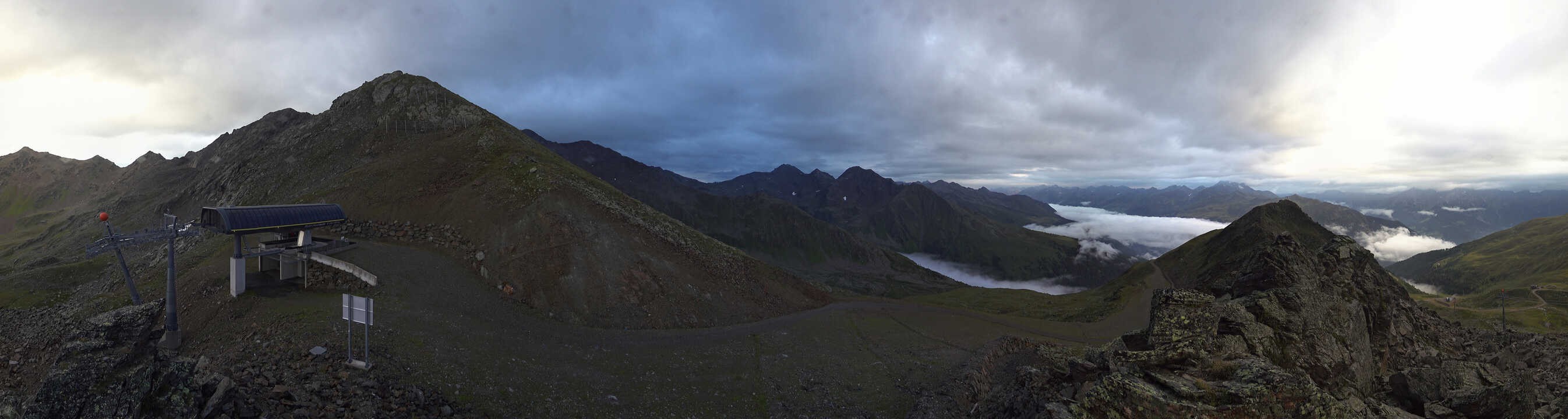 Archiv Foto Webcam See in Tirol - Panorama Furglerblick-Bergstation